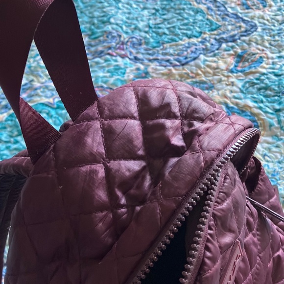 Danskin Quilted Backpack in Rich Purple - Picture 8 of 12